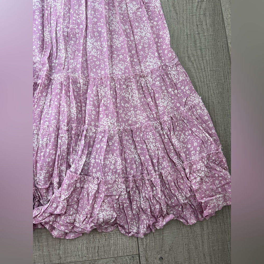 Vici Pink Lavender Floral Maxi Dress - Picture 5 of 11